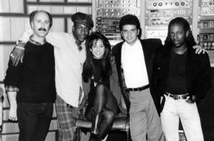 Denny Diante, Bobby Brown, Antonina Armato, Glenn Mederios, and Ian Prince