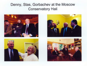 Denny Diante at Moscow Conservatory Hall - Gorbachev